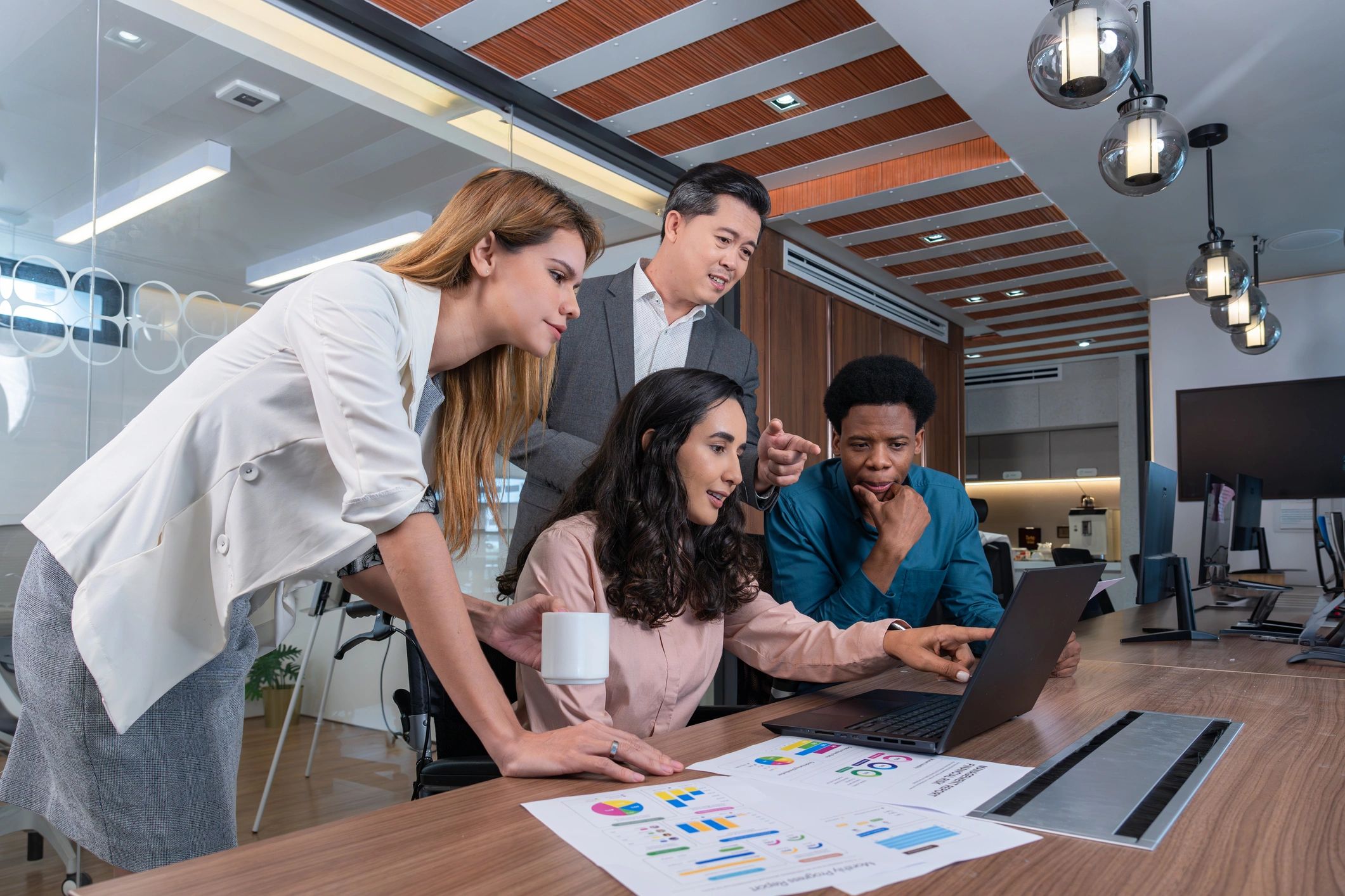 Business professional representing vendor review use case